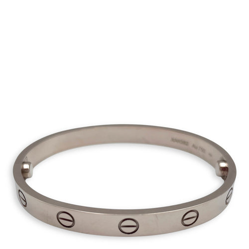 Love 16 Bracelet in White Gold Hardware