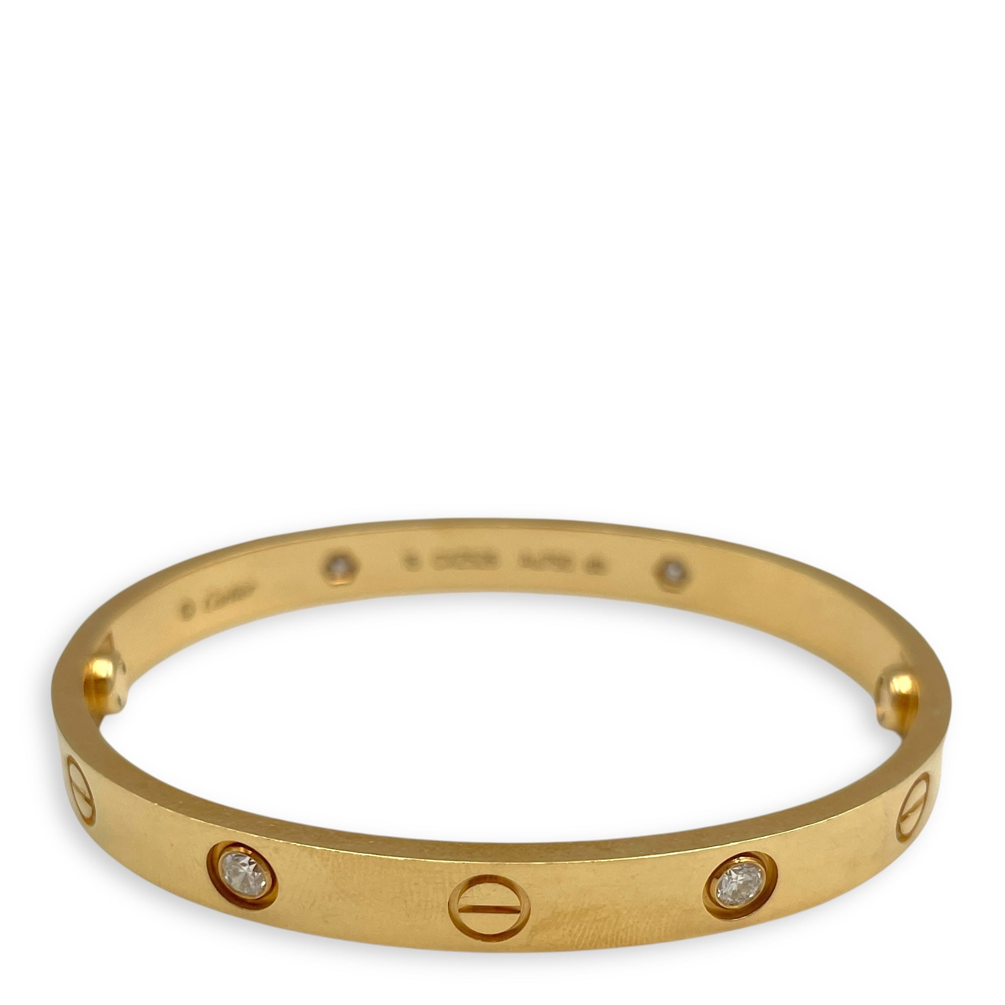 Love 16 Bracelet in Gold Hardware