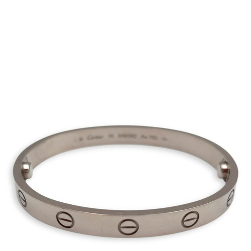 Love 16 Bracelet in White Gold Hardware