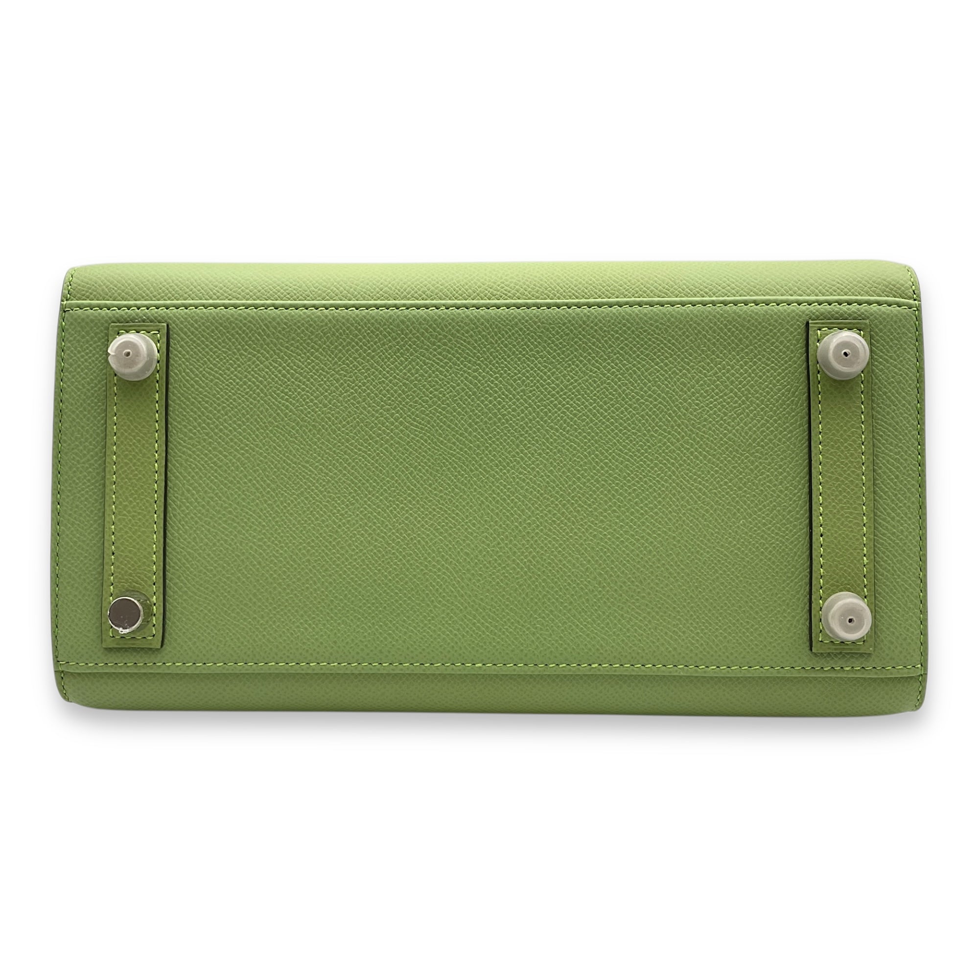 Sellier Birkin 25 Vert Criquet in Epsom, Palladium hardware