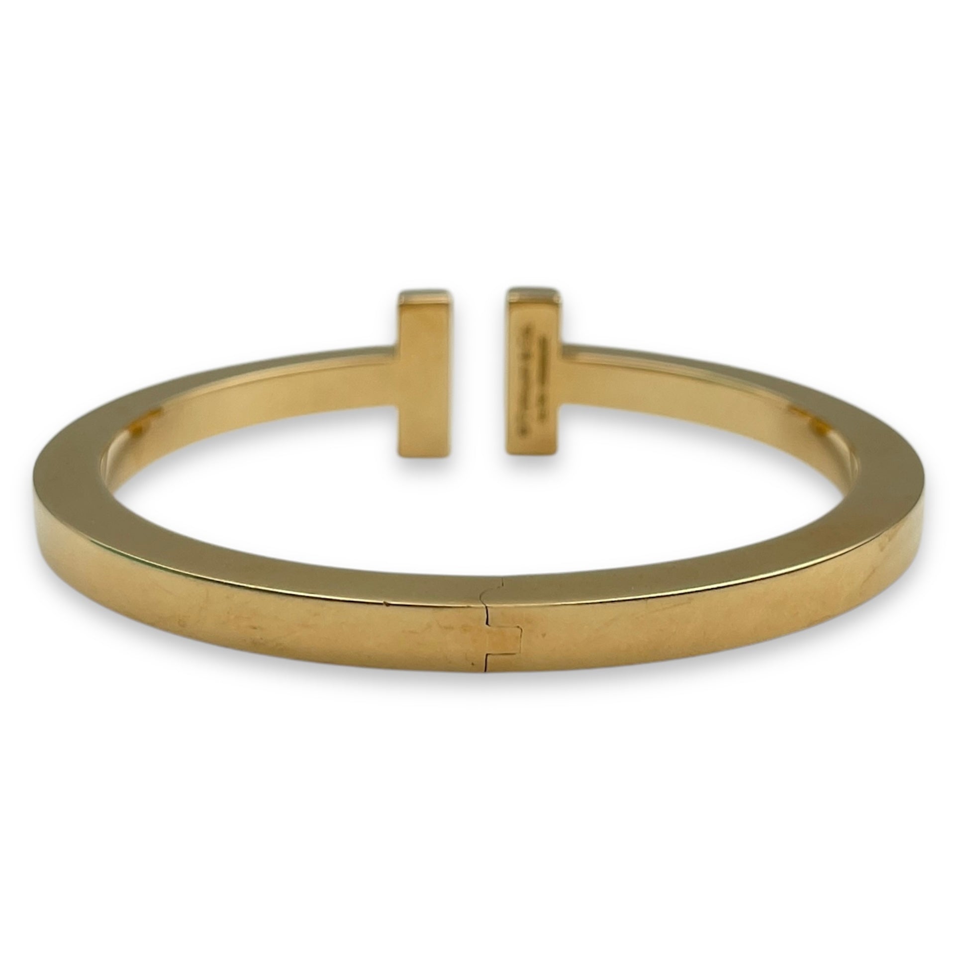 Square Medium Bracelet in Gold Hardware