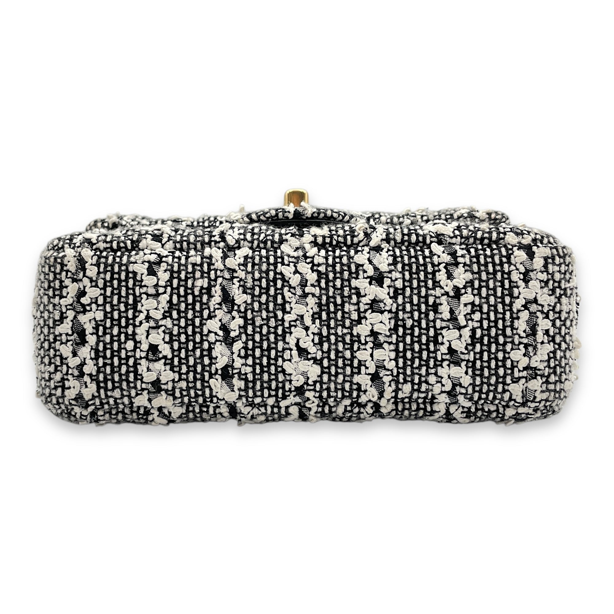 Seasonal Mini Flap 17x12x5cm Multi-colour Crossbody Bag in Tweed, lambskin Gold hardware CL2502-9836 5