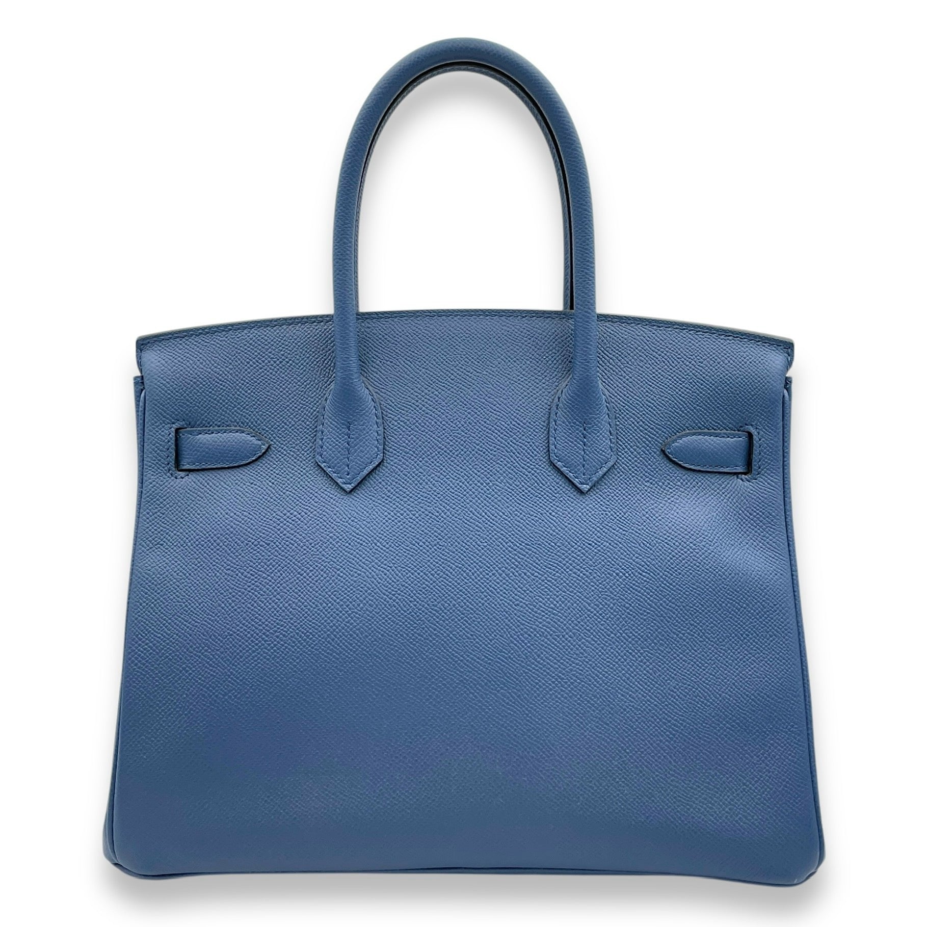 Birkin 30 Blue Agate in Epsom, Palladium hardware