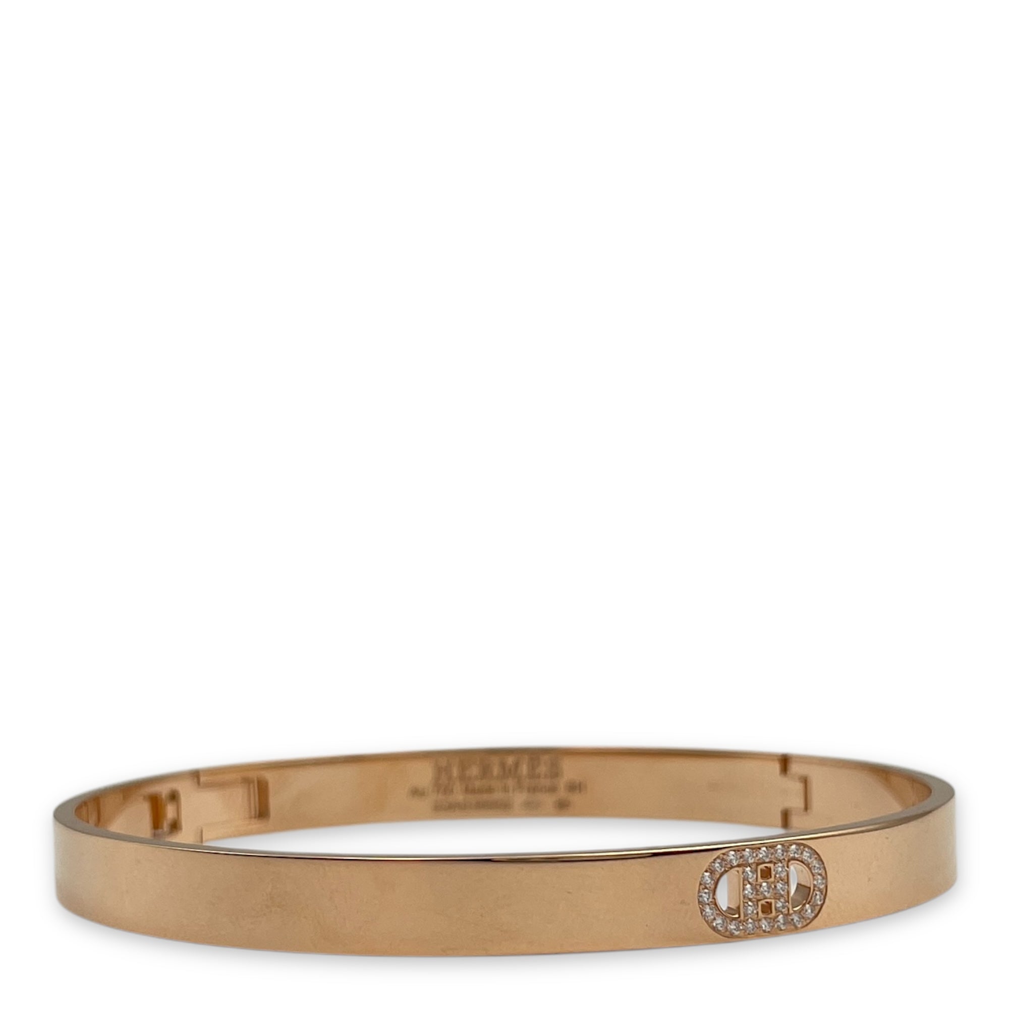 H D'ancre SH Bracelet in Rose Gold Hardware