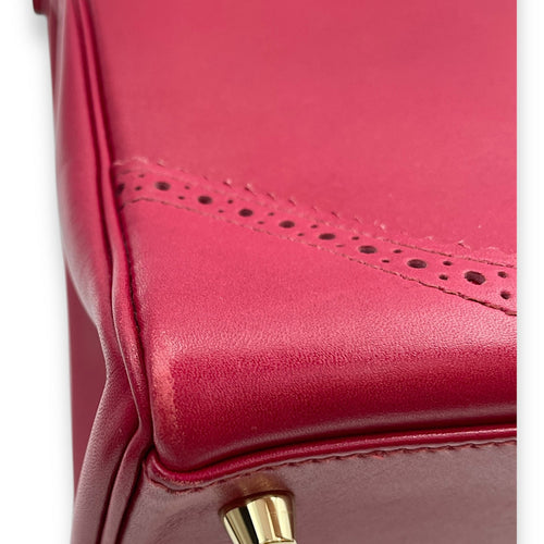 Ghillies Kelly 35 Rubis in Tadelakt Permabrass hardware
