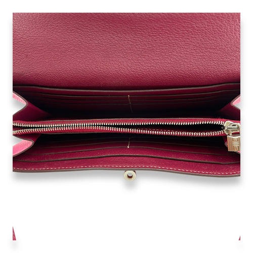 Kelly Rose Tyrien Wallet in Epsom, Palladium hardware