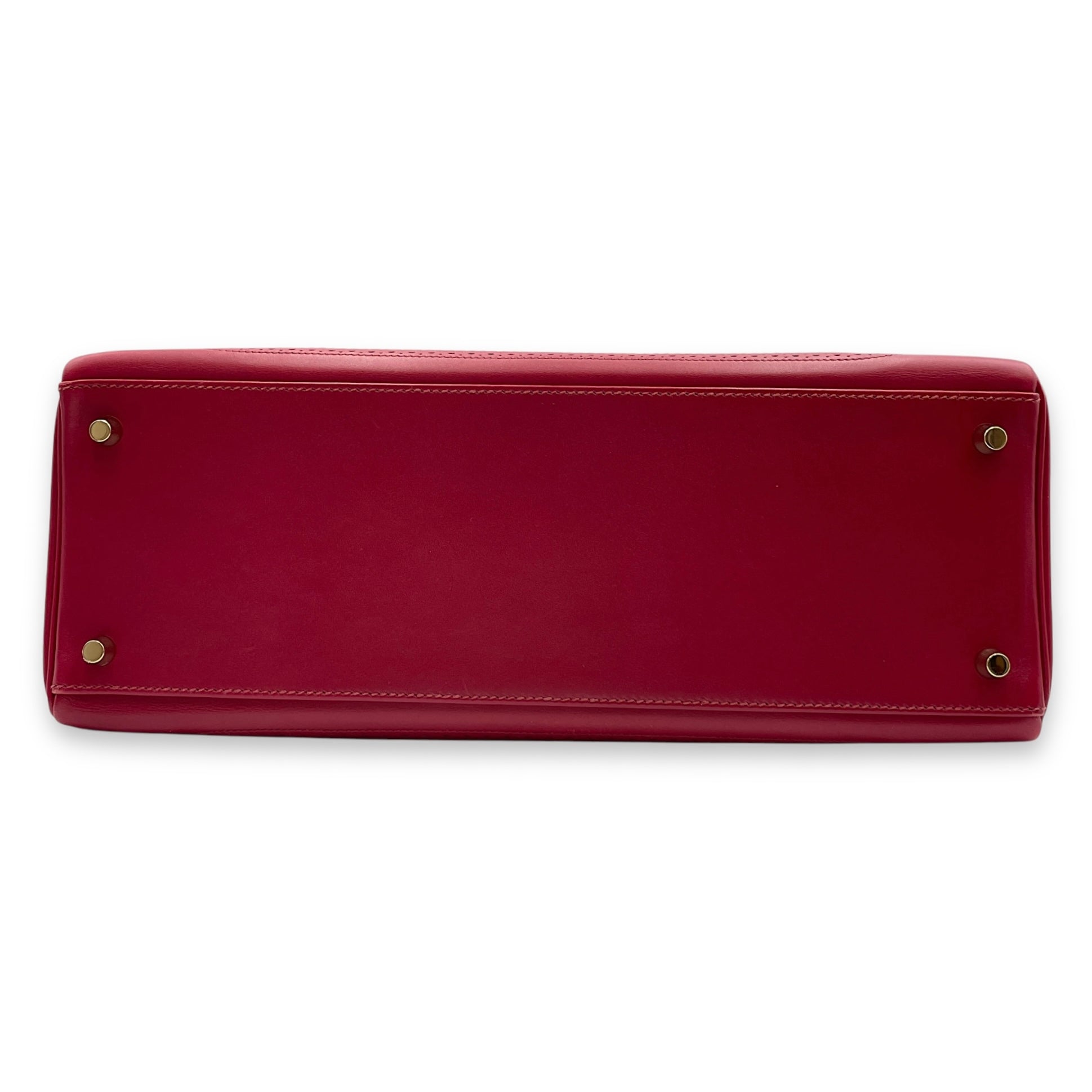 Ghillies Kelly 35 Rubis in Tadelakt Permabrass hardware