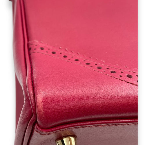 Ghillies Kelly 35 Rubis in Tadelakt Permabrass hardware