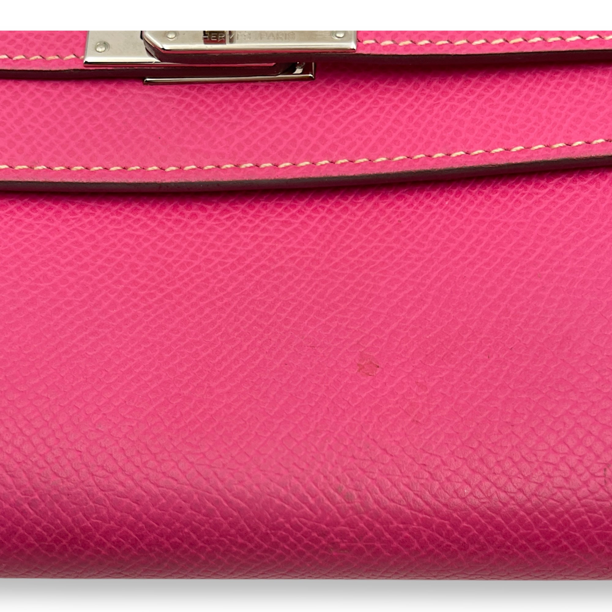 Kelly Rose Tyrien Wallet in Epsom, Palladium hardware