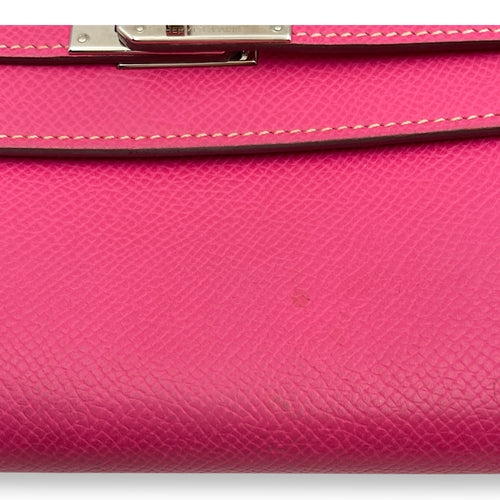 Kelly Rose Tyrien Wallet in Epsom, Palladium hardware