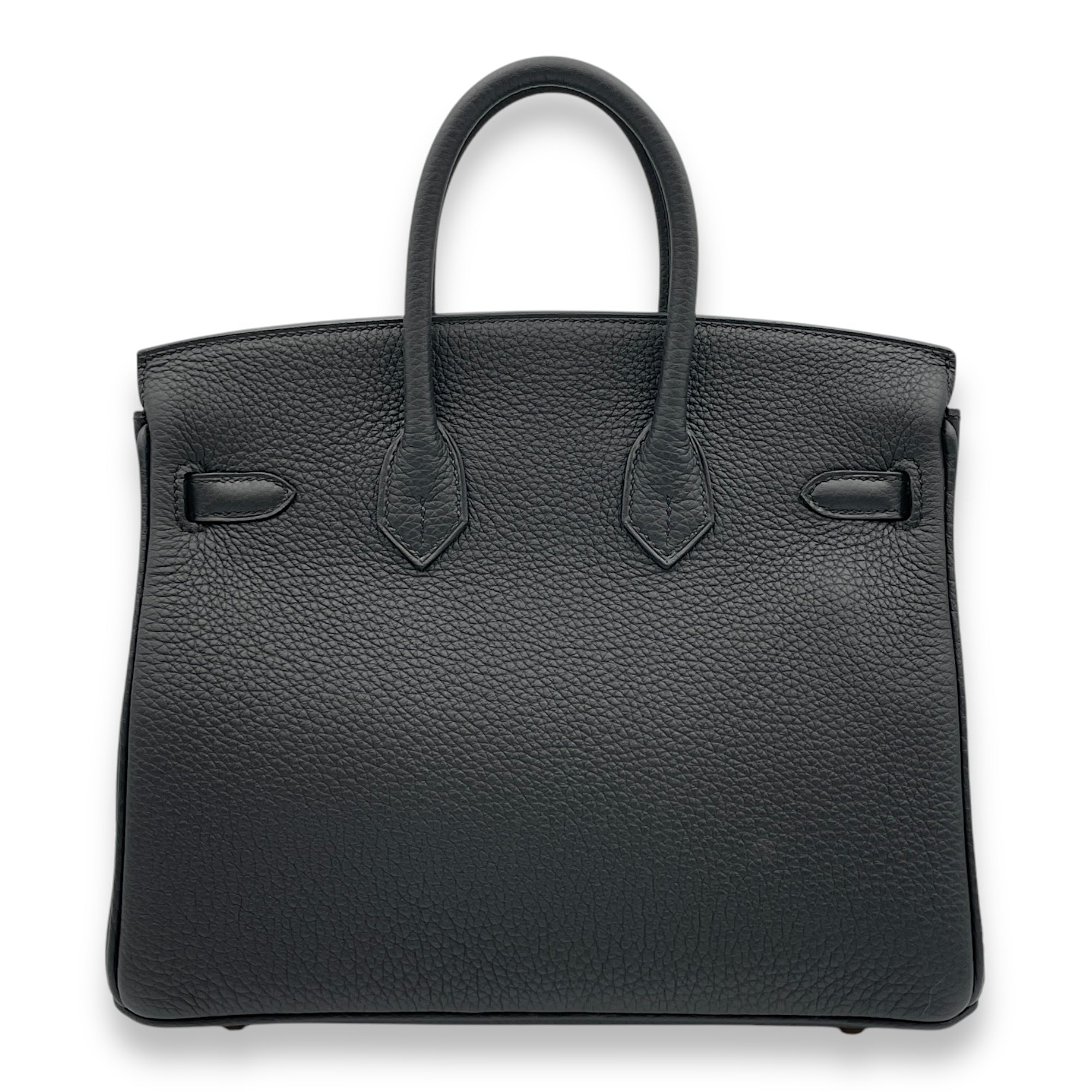 Birkin 25 Black in Togo, Gold hardware