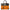 Potamus B35 Black/Orange in Box/Toile, Palladium hardware