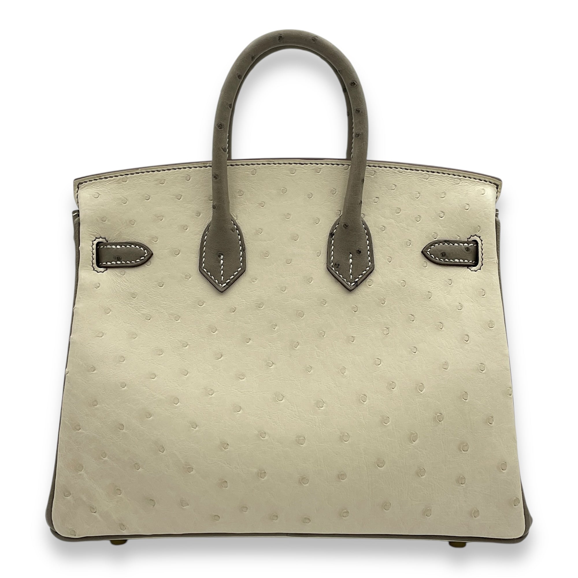 Birkin Touch 30 Beton in Togo/Matte Alligator, Gold hardware