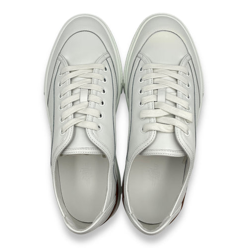 Get 40.5 White Shoes in Calfskin