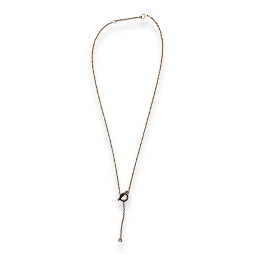 Finesse Lariat 18 Diamond, 0.55 Carat Necklace in Rose Gold