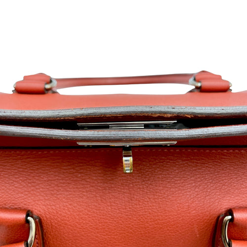 Toolbox 20 Rouge Venetian in Evercolor Palladium hardware C111634 9