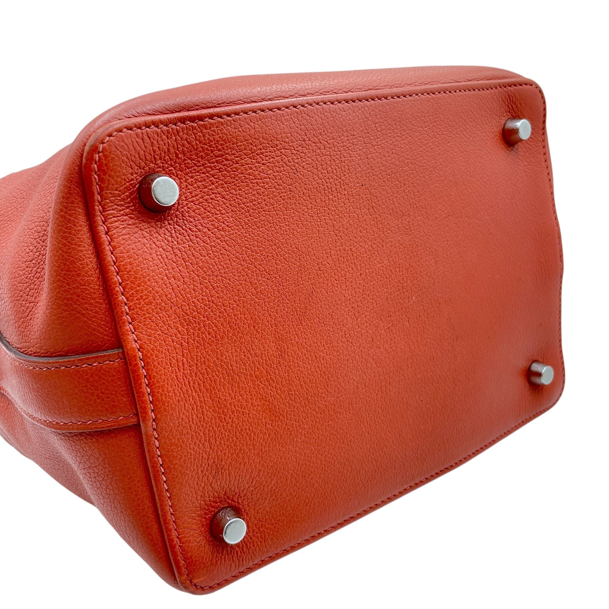 Toolbox 20 Rouge Venetian in Evercolor Palladium hardware C111634 8
