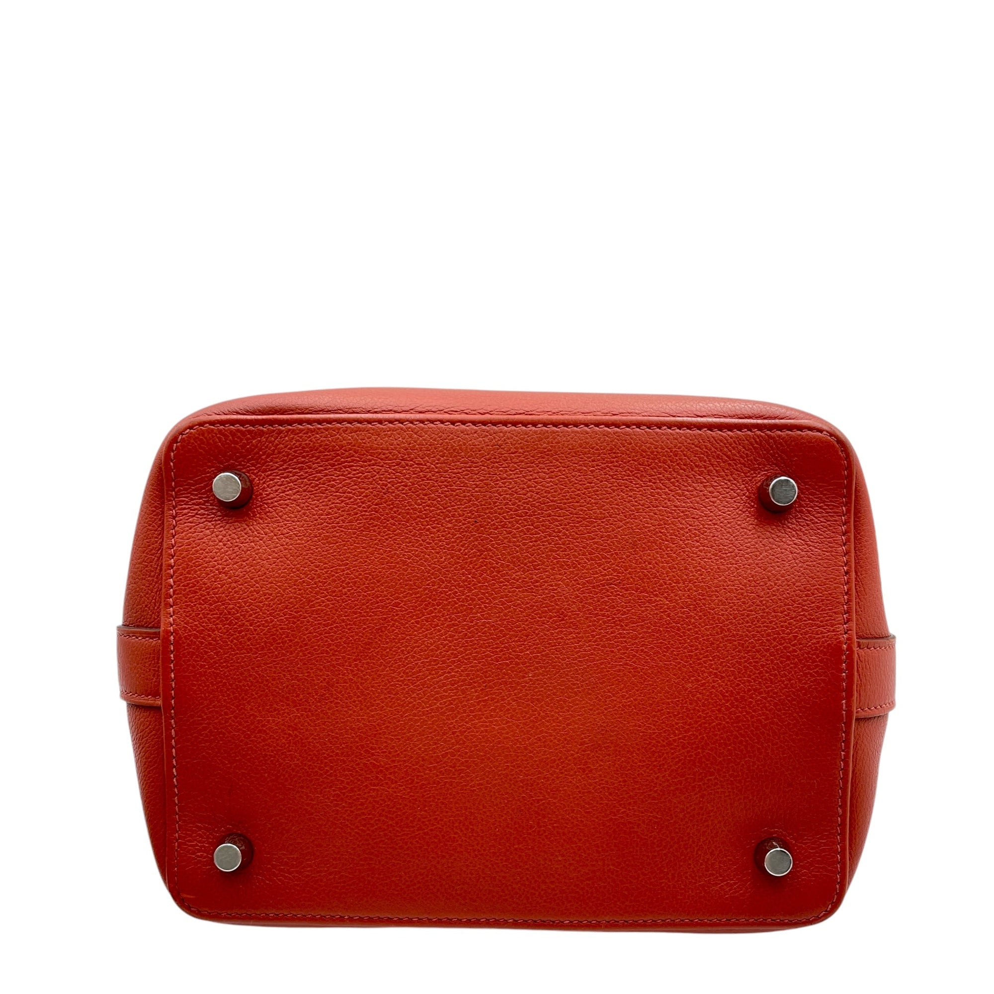 Toolbox 20 Rouge Venetian in Evercolor Palladium hardware C111634 5