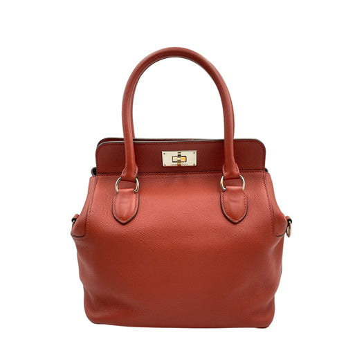 Toolbox 20 Rouge Venetian in Evercolor Palladium hardware C111634 1