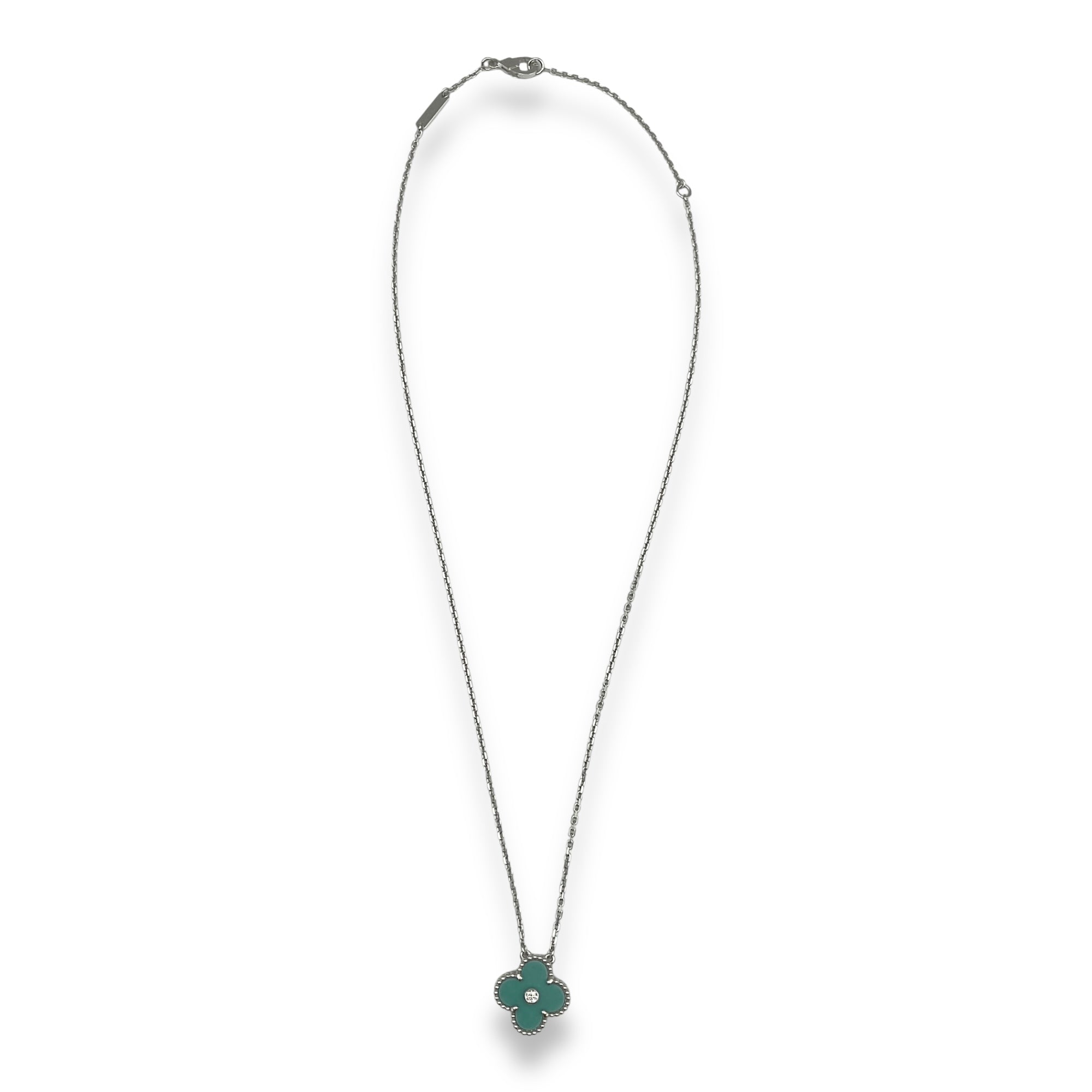 2022 Holiday 15 Necklace in Vert Celadon