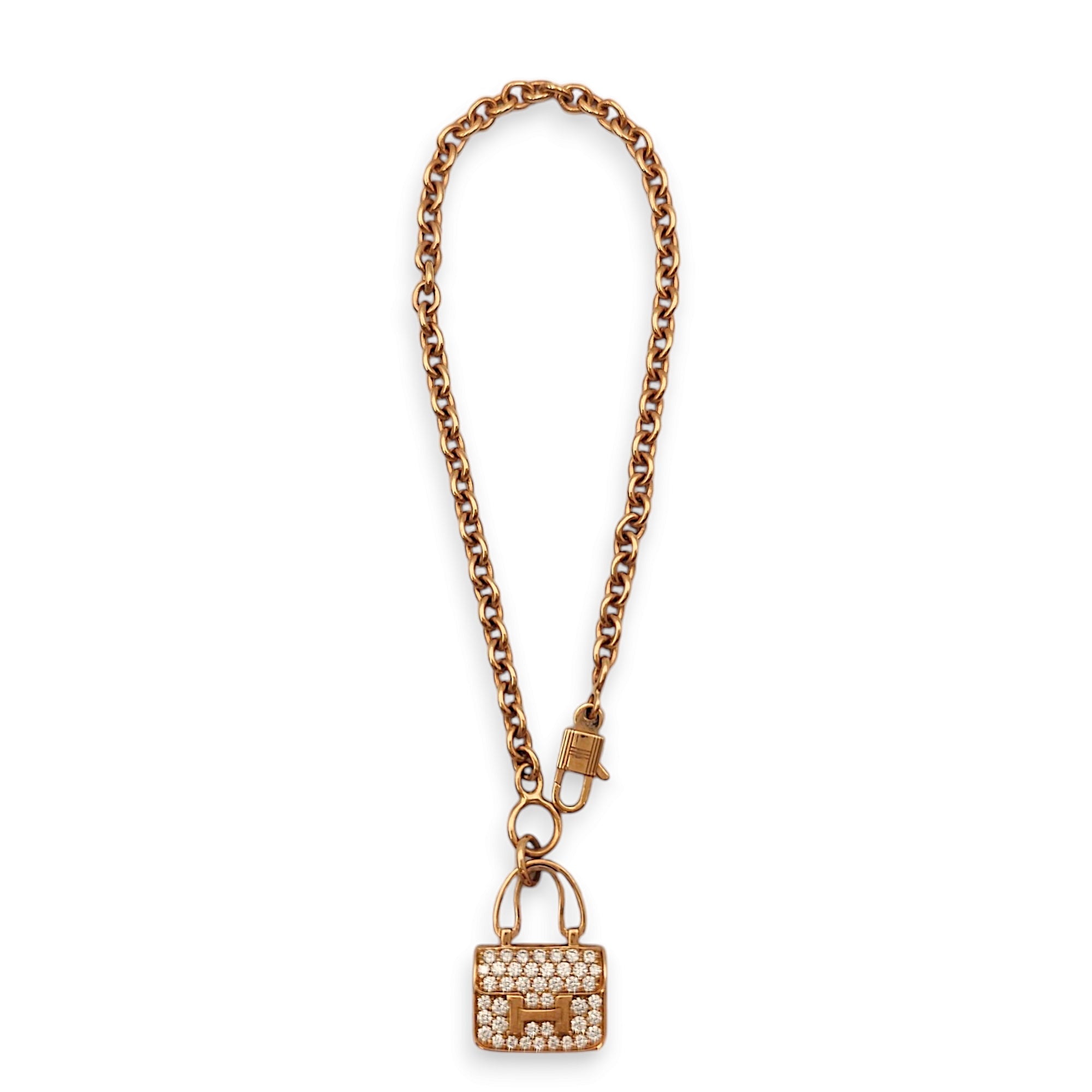 Amulettes Constance ST Necklace in Rose Gold Hardware