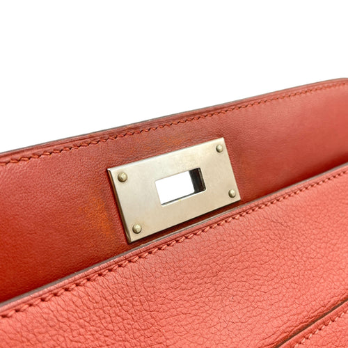 Toolbox 20 Rouge Venetian in Evercolor Palladium hardware C111634 11