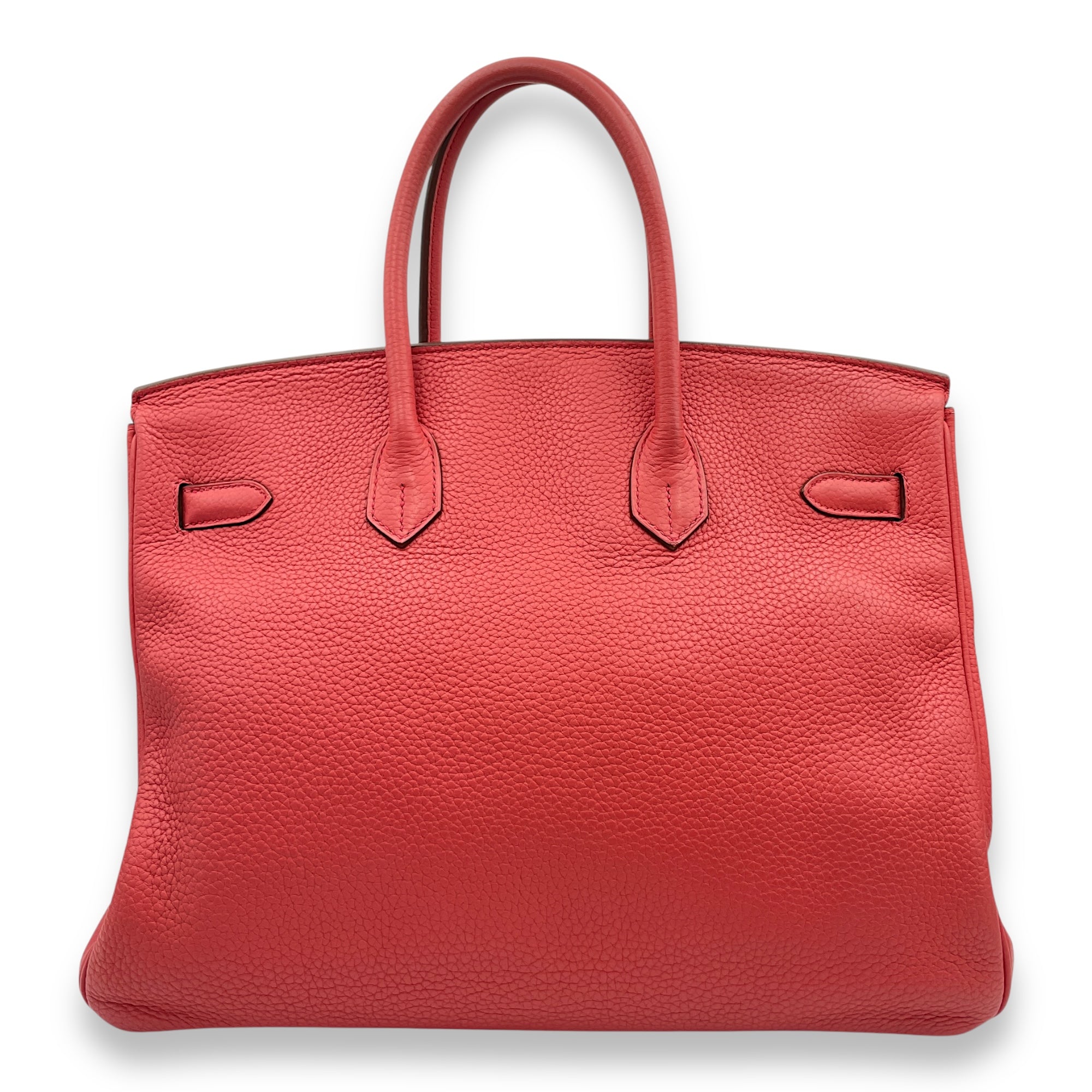 Birkin 35 Bougainvillier in Clemence, Palladium hardware