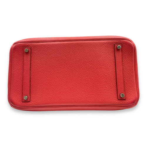 Birkin 35 Bougainvillier in Clemence Palladium hardware CL2502-9886 5