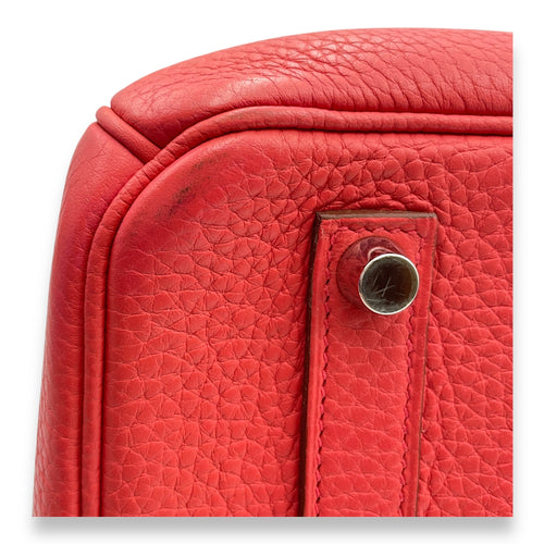 Birkin 35 Bougainvillier in Clemence Palladium hardware CL2502-9886 7