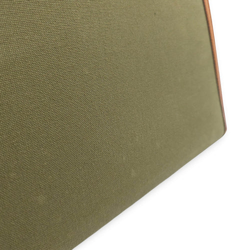 Kelly 28 Naturel/Olive in Porc/Toile Gold hardware