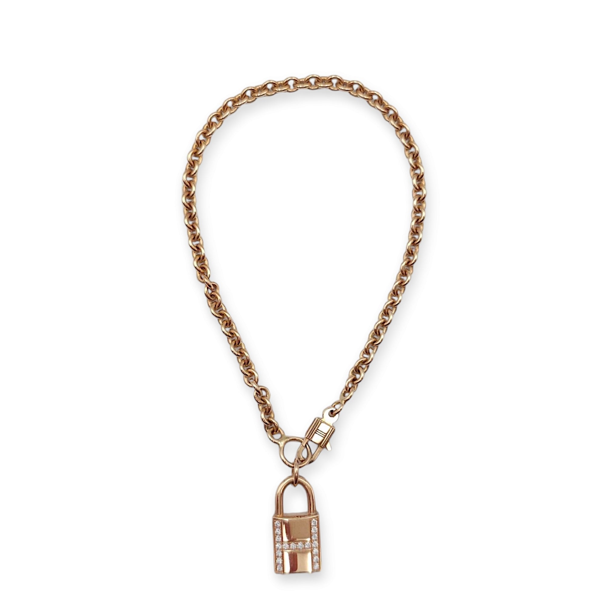 Kelly Cadenas ST Bracelet in Rose Gold Hardware