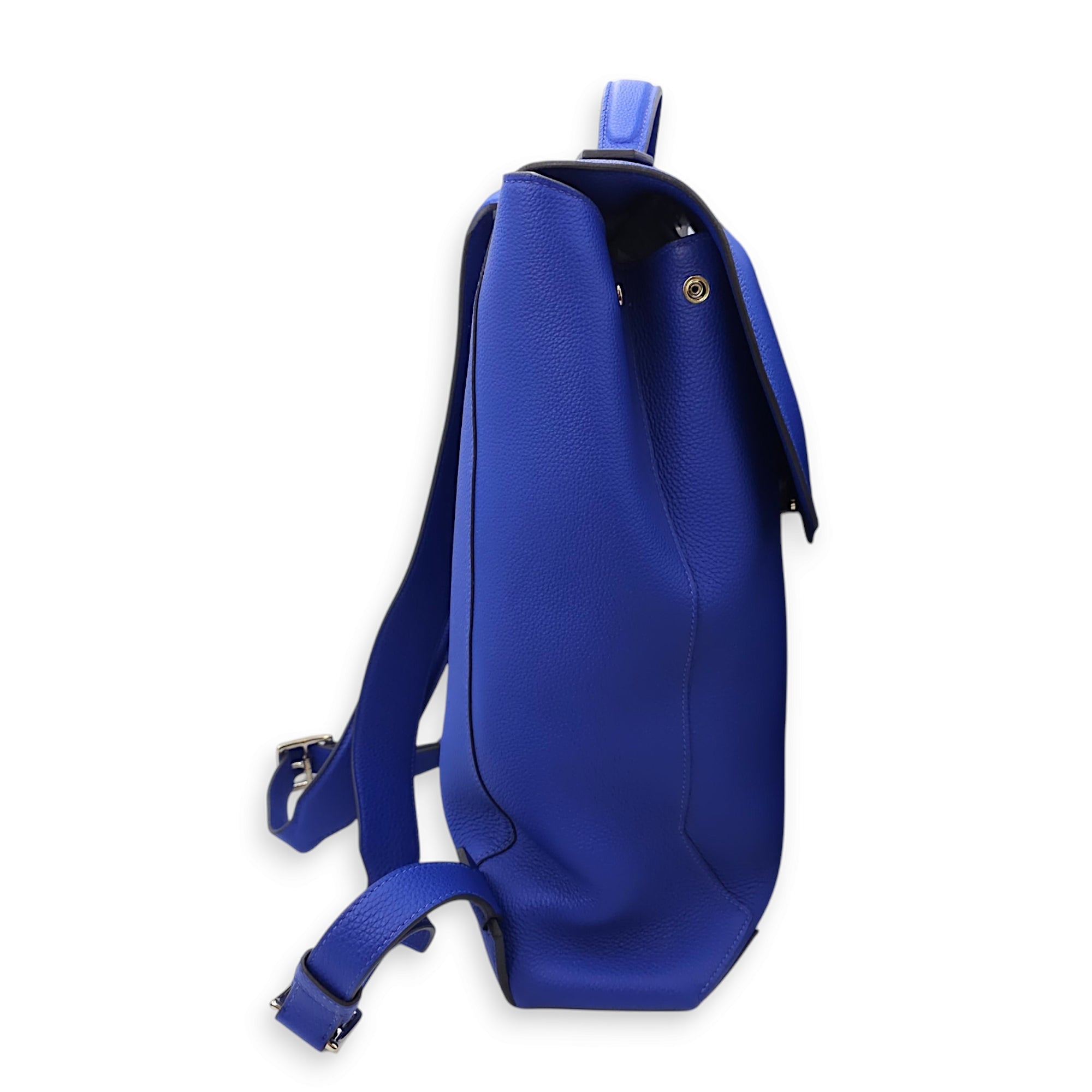 Flash Backpack Others Blue Royal in Togo Palladium hardware