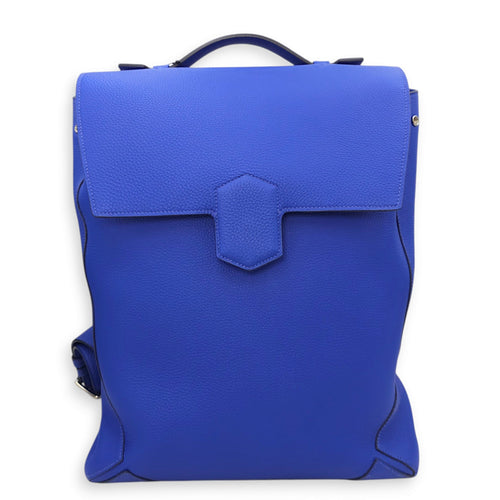 Flash Backpack Others Blue Royal in Togo Palladium hardware