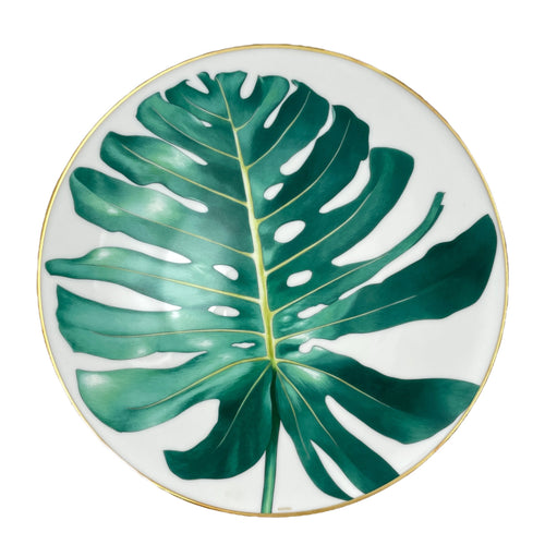 Passifolia Dinner Plate N1 (Set of 2) Multi-colour Tableware in Porcelain C108563-2 1