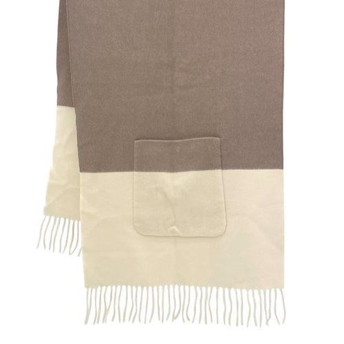 Allumette a Poches 48x210cm Creme Stole in Cashmere