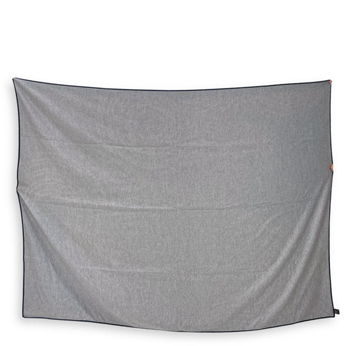Blanket Black/Bleu Homeware  in Cashmere CL2502-9689 2