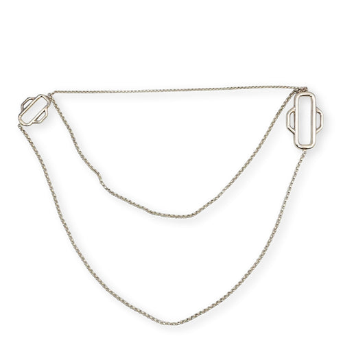 Attelage Necklace, Silver hardware