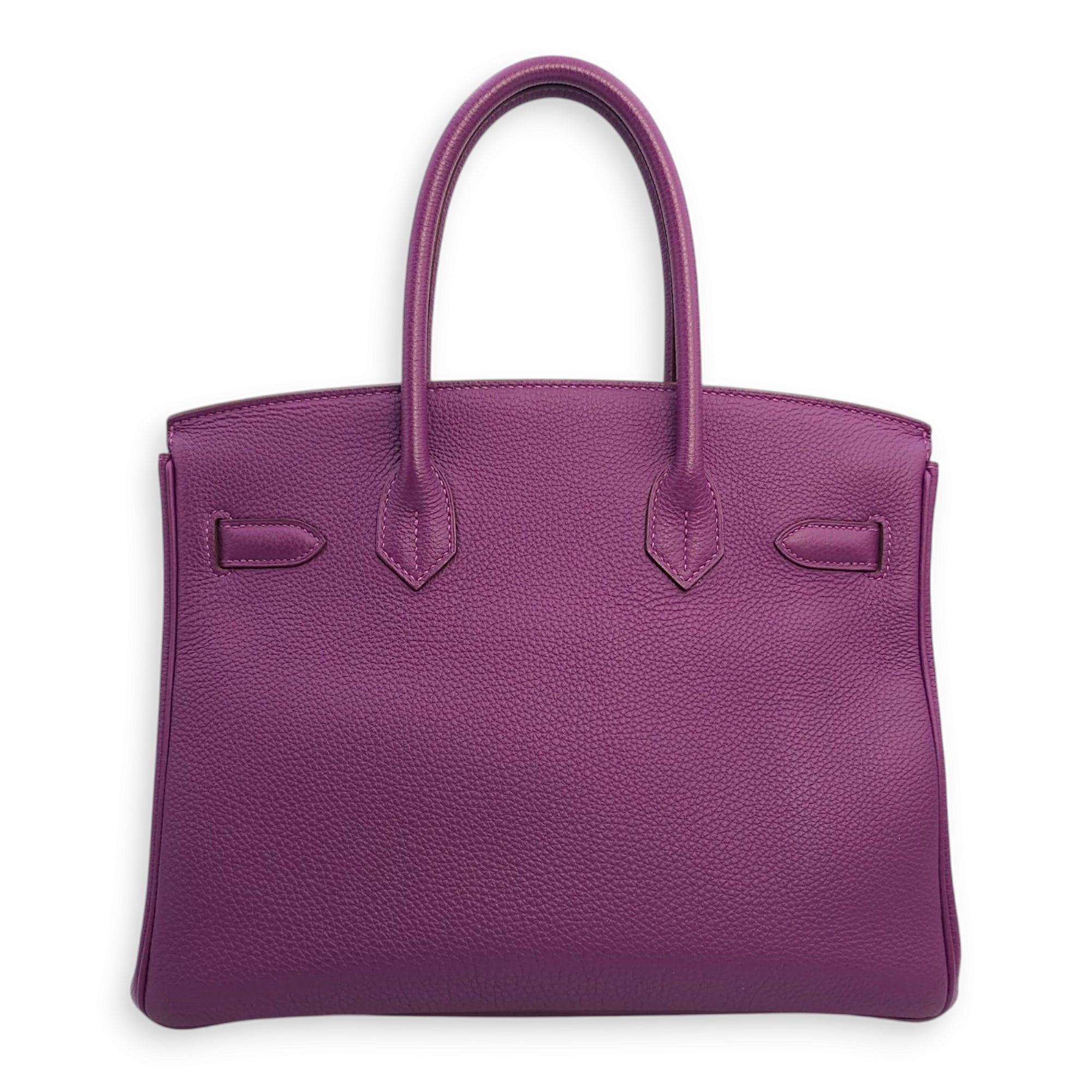 Birkin 30 Anemone in Togo, Gold hardware