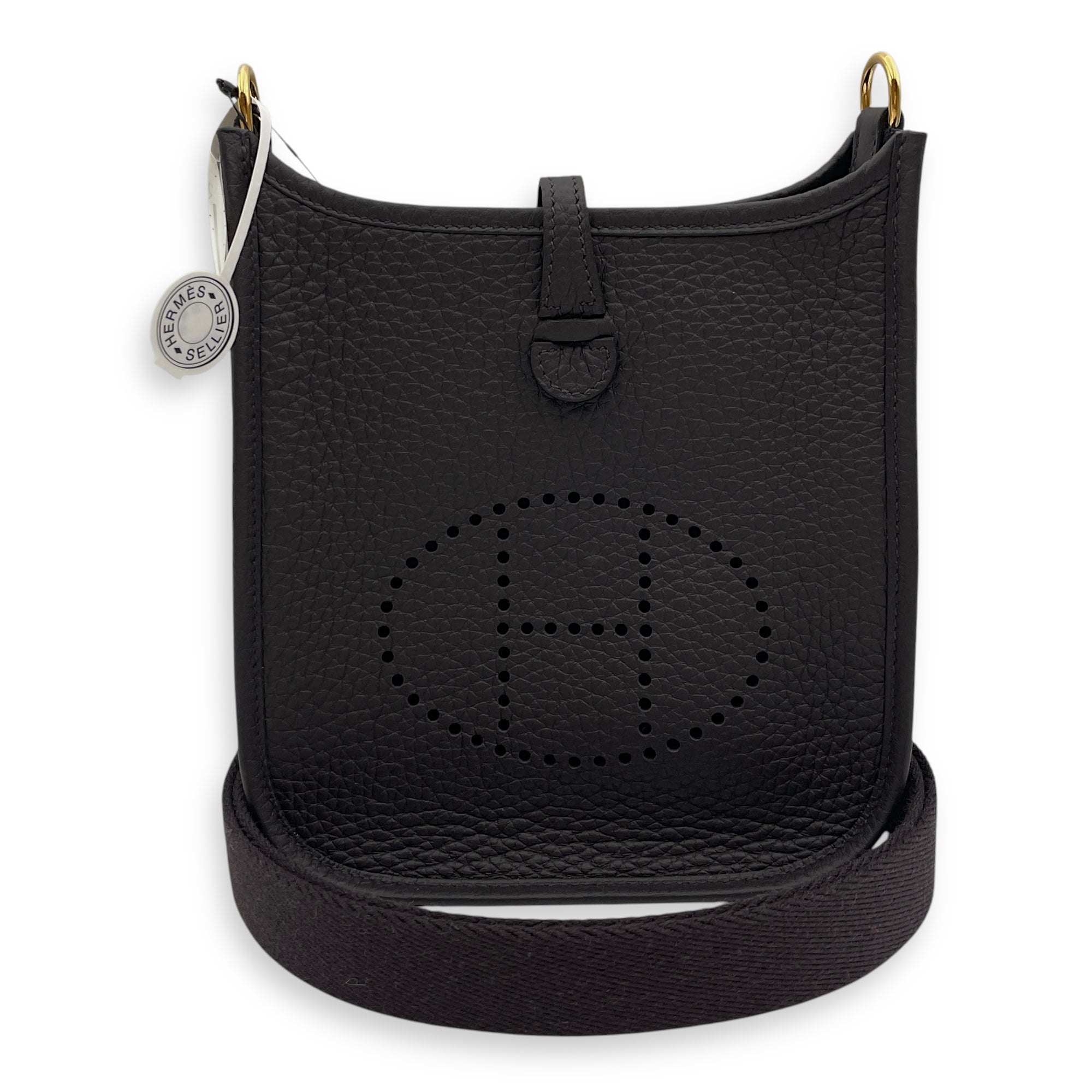 Evelyne Mini Prunoir  in Clemence Gold hardware CL2503-10495 3
