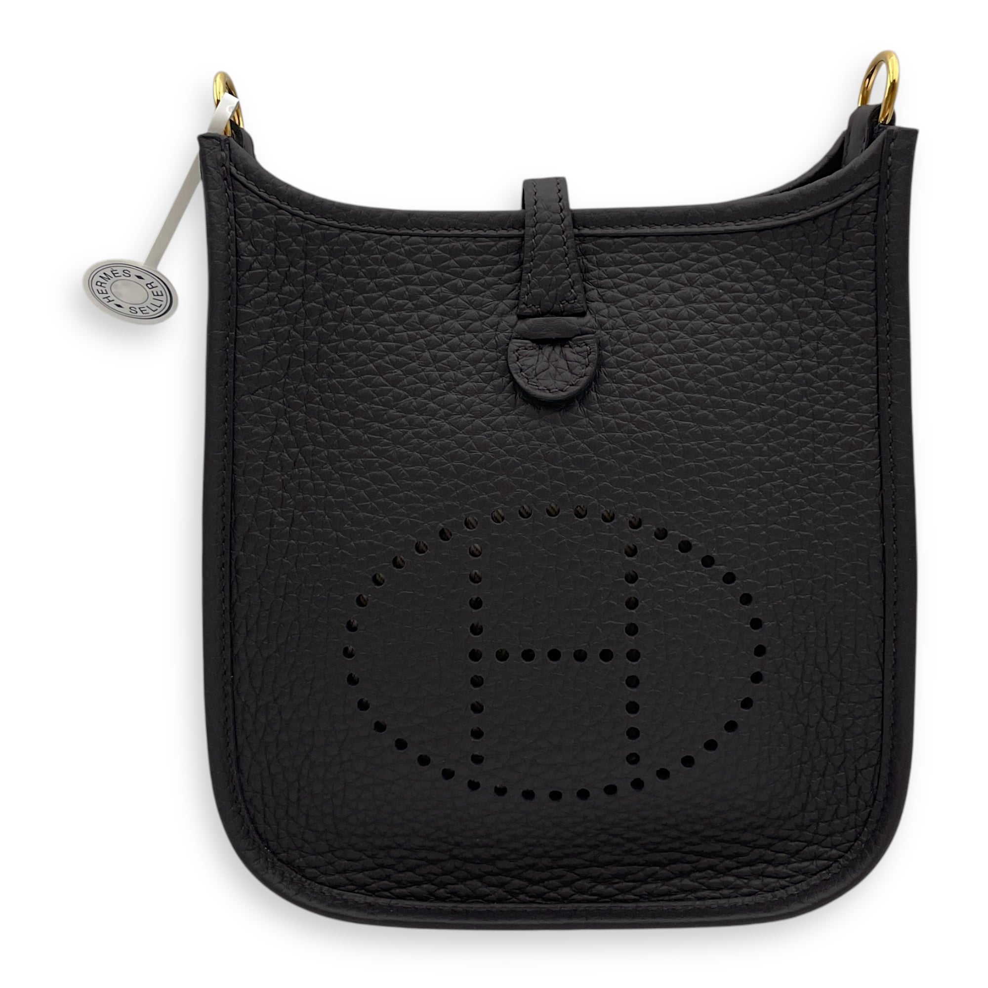 Evelyne Mini Prunoir in Clemence, Gold hardware