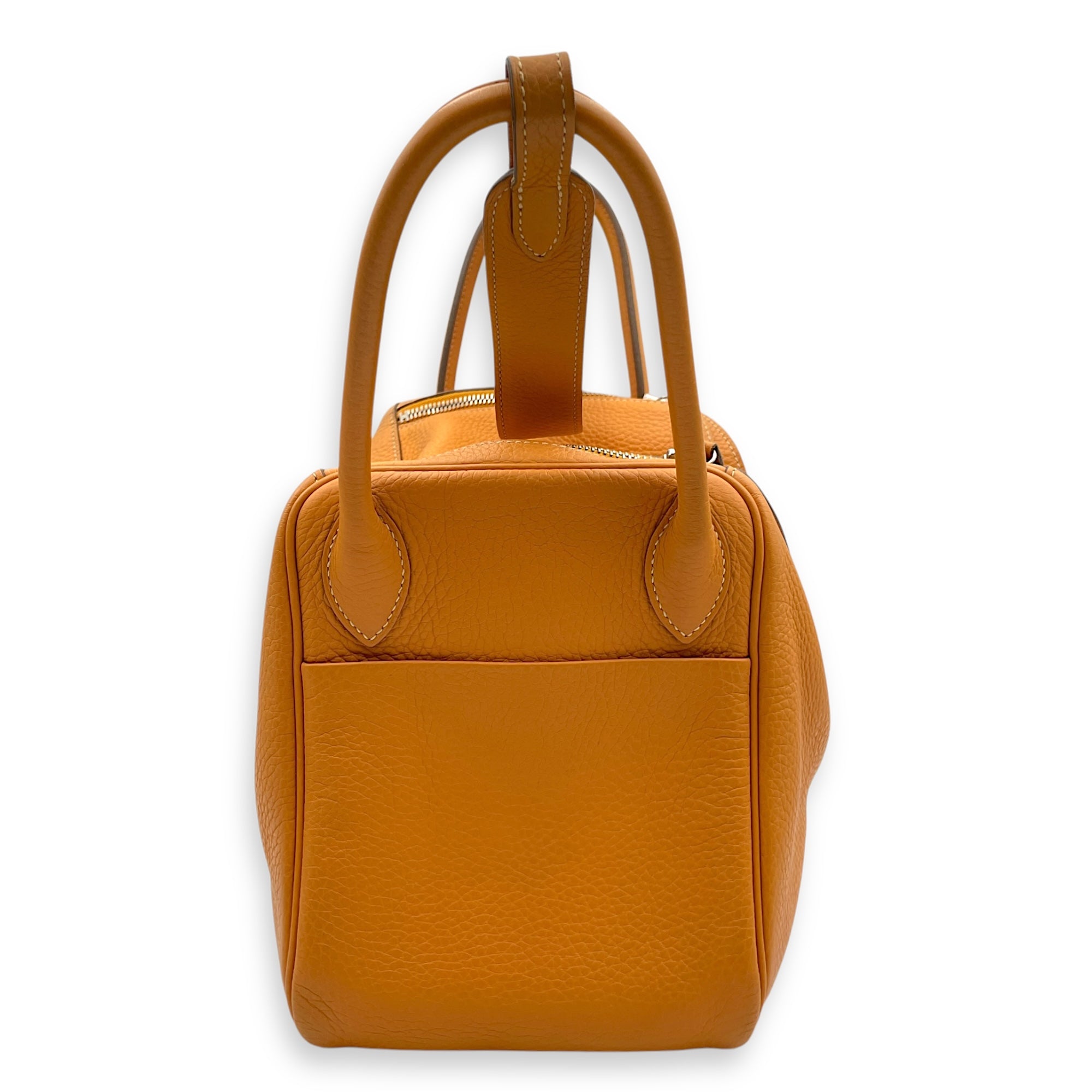 Lindy 30 Moutarde in Clemence Palladium hardware