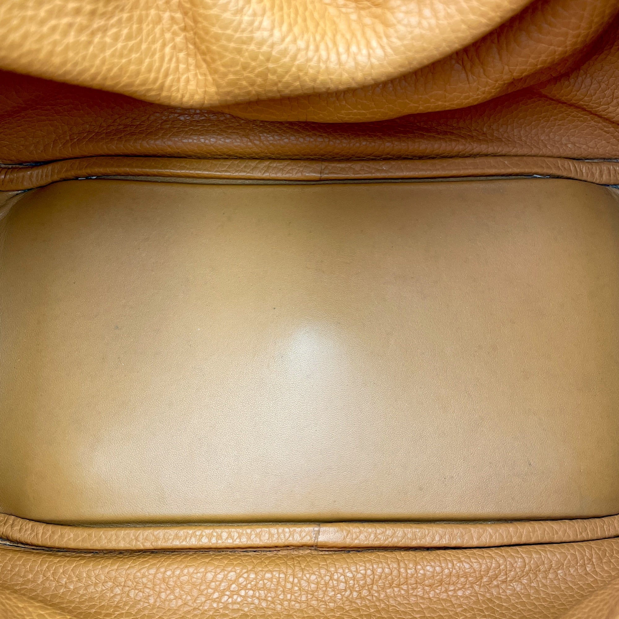 Lindy 30 Moutarde in Clemence Palladium hardware