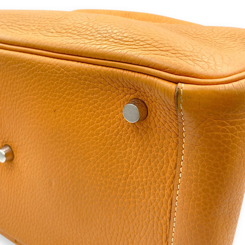 Lindy 30 Moutarde in Clemence Palladium hardware