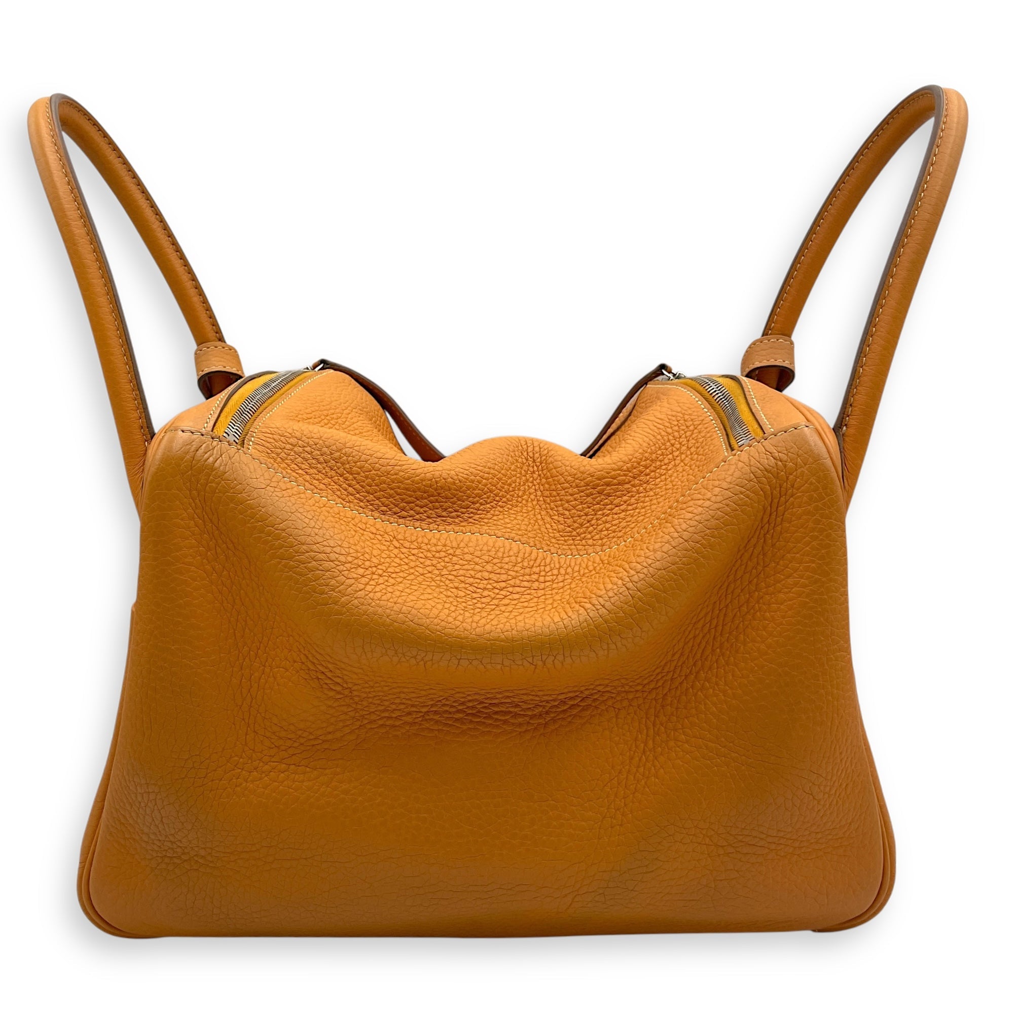 Lindy 30 Moutarde in Clemence Palladium hardware