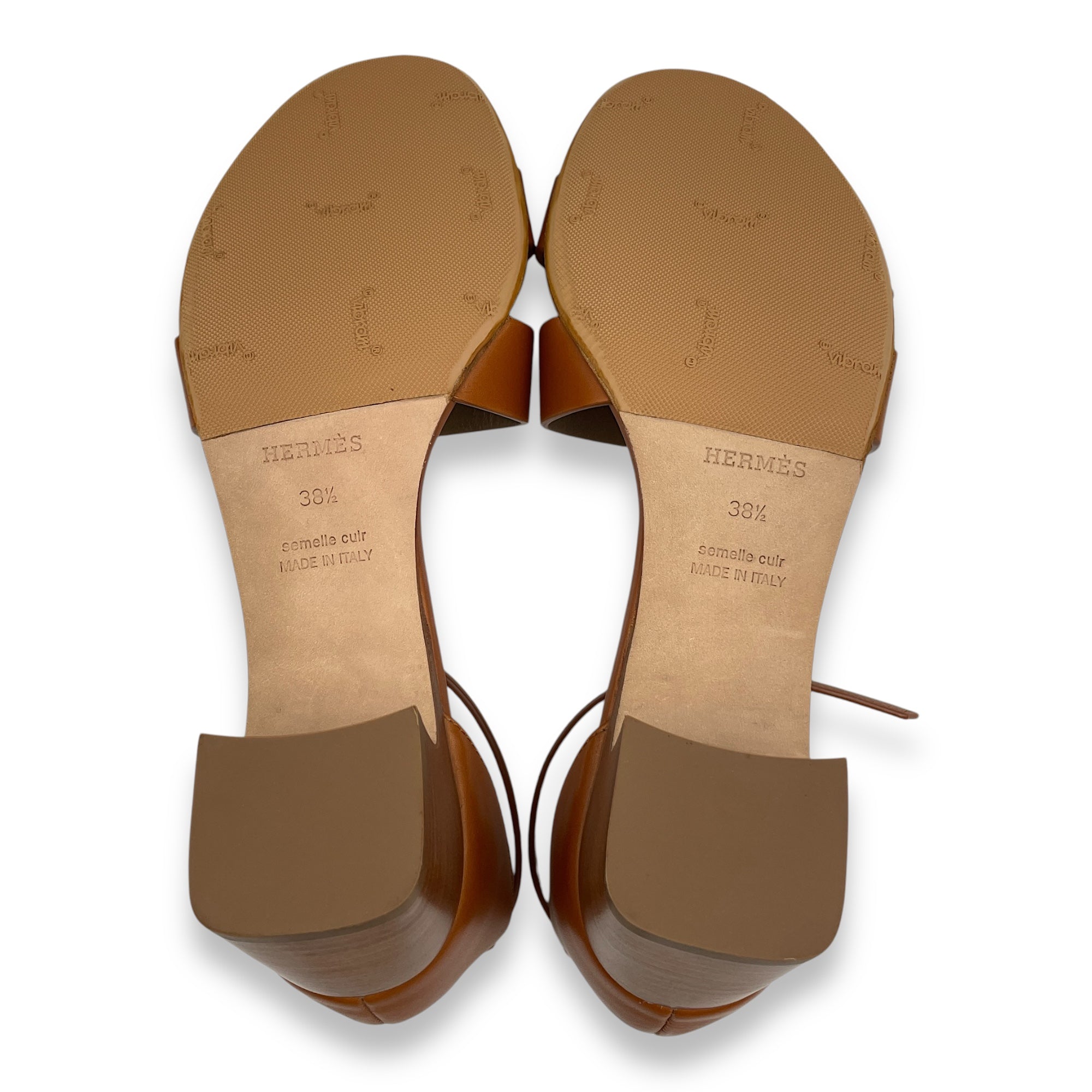 Encens 50 38.5 Naturel Sandals in Calfskin