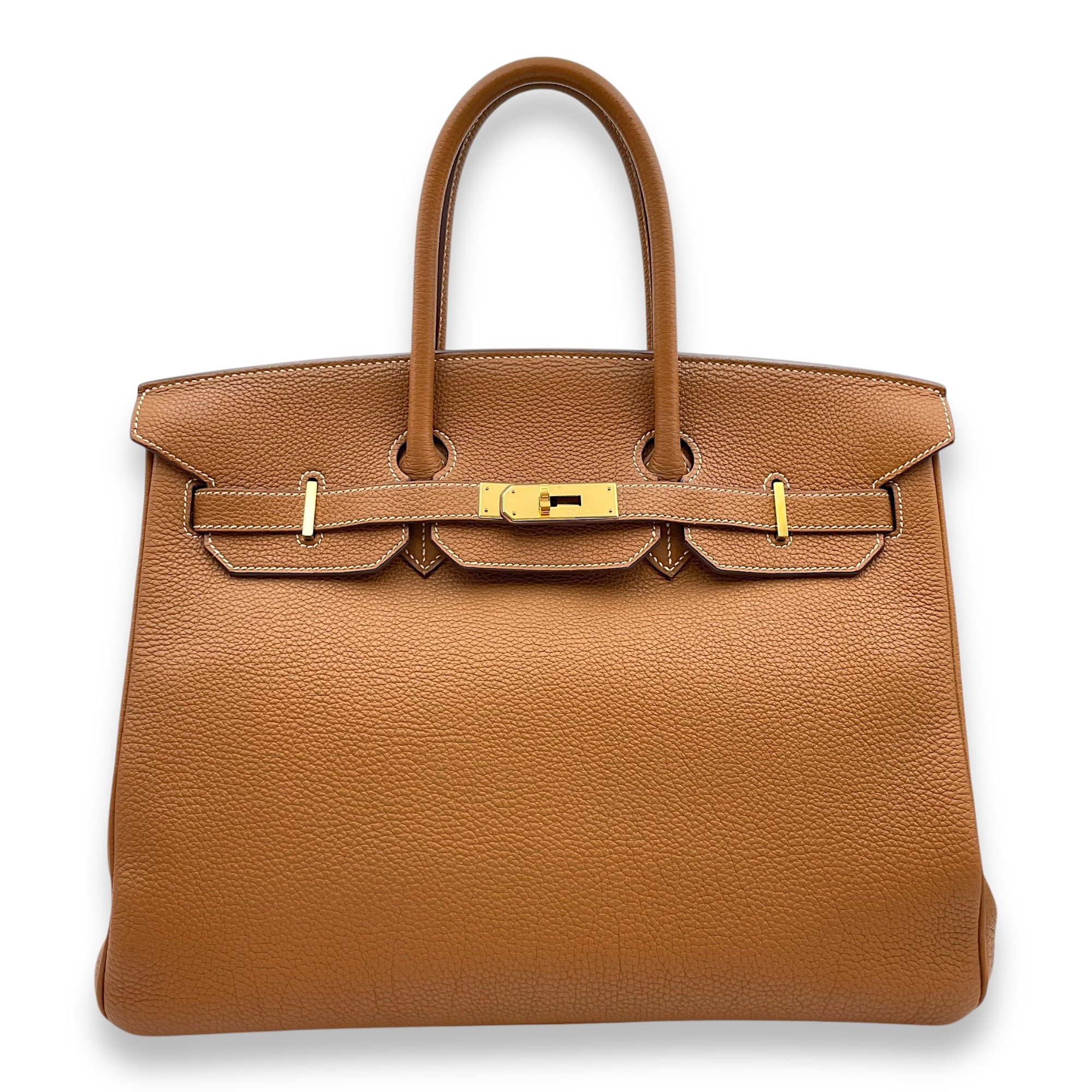 Birkin 35 Gold in Togo, Gold hardware