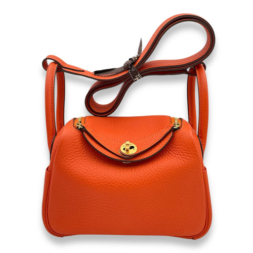 Lindy Mini Feu in Clemence Gold hardware CL2503-10720 1