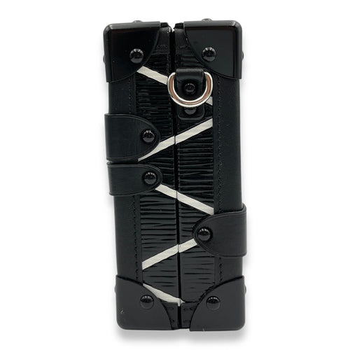 Malletage Petite Malle 19x12x5cm Black Crossbody Bag in Epi Leather 2-Tone hardware CL2503-10885 4