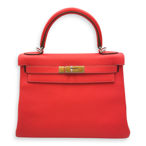 Kelly 28 Rose Jaipur  in Clemence Palladium hardware CL2504-11154 1