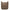 Evelyne Mini Etoupe in Clemence, Gold hardware